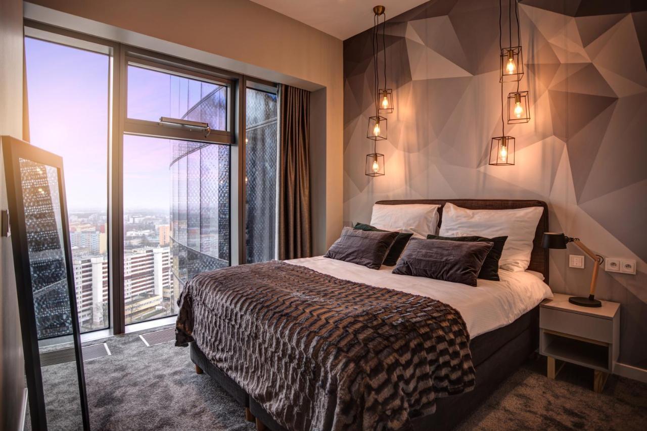 Apartamenty Sky Tower Вроцлав Экстерьер фото