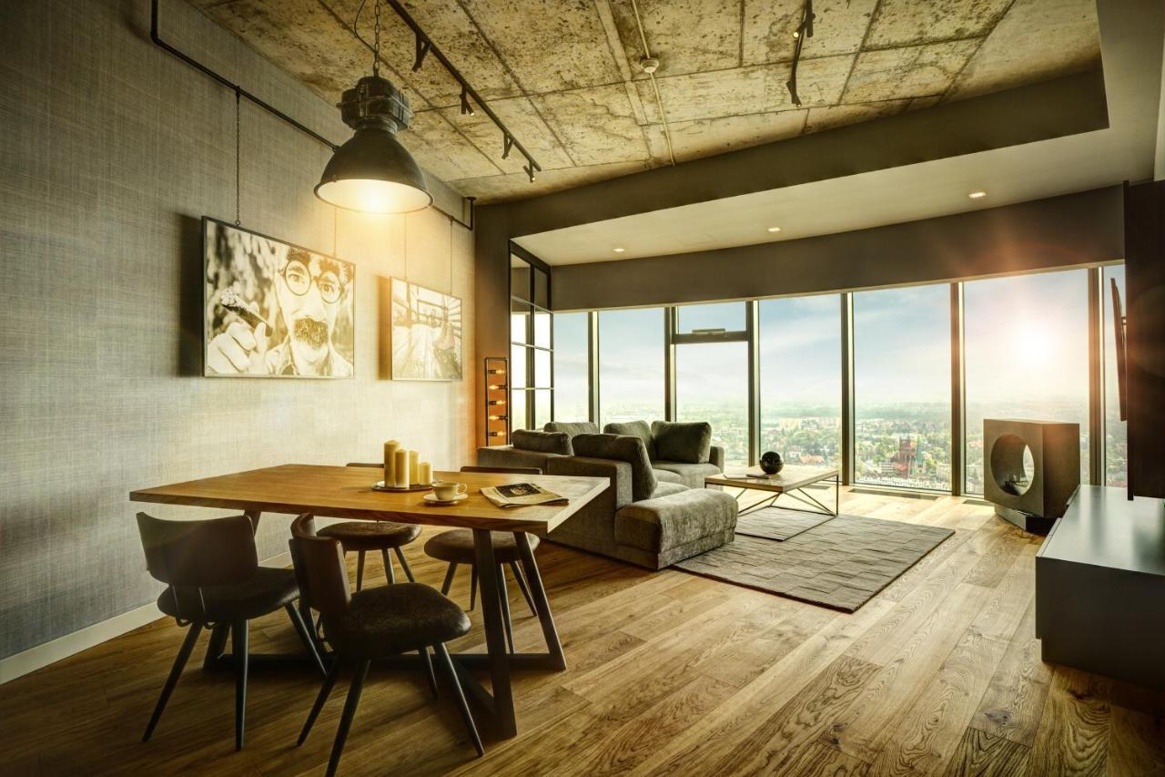 Apartamenty Sky Tower Вроцлав Экстерьер фото