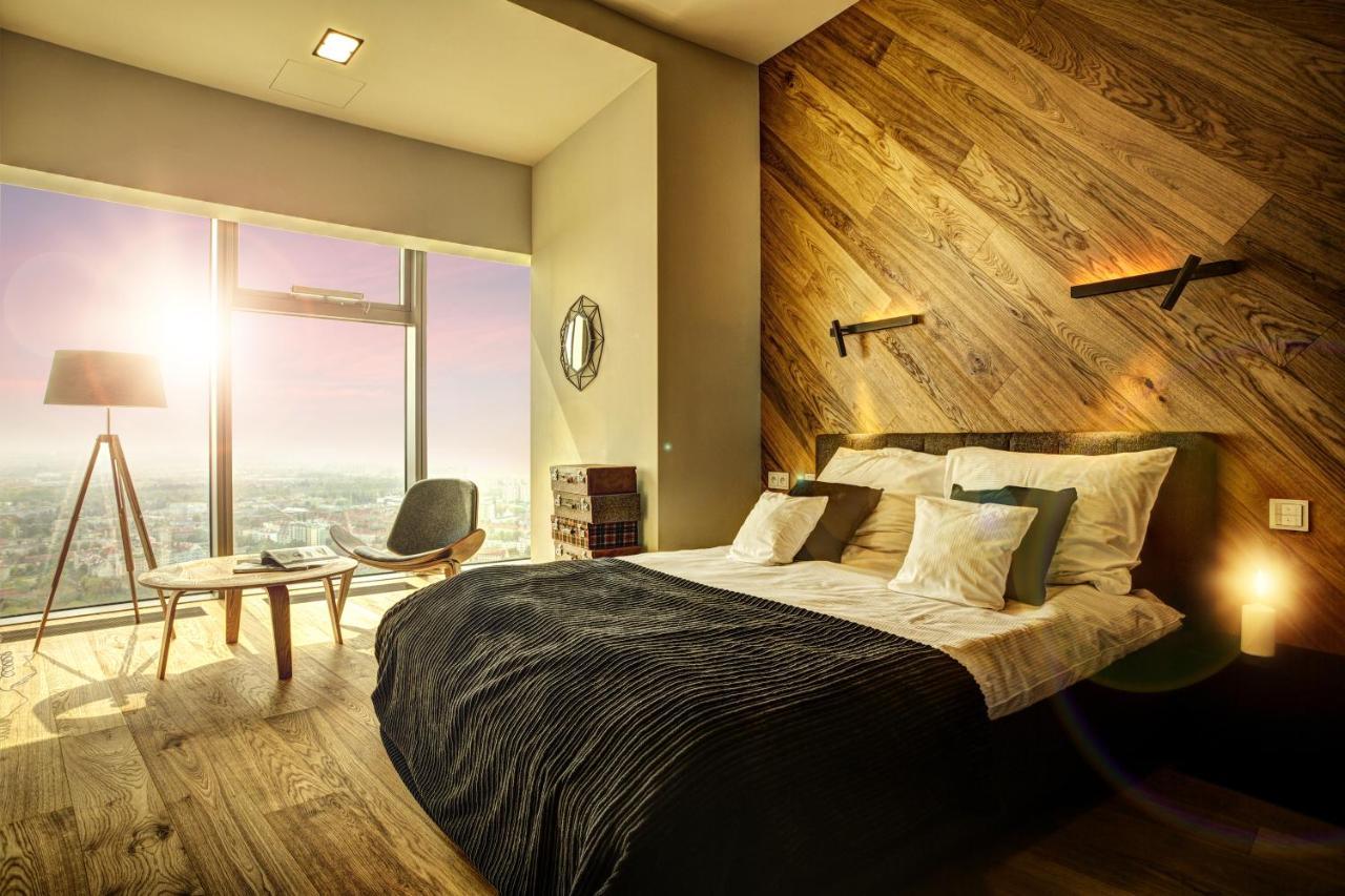 Apartamenty Sky Tower Вроцлав Экстерьер фото