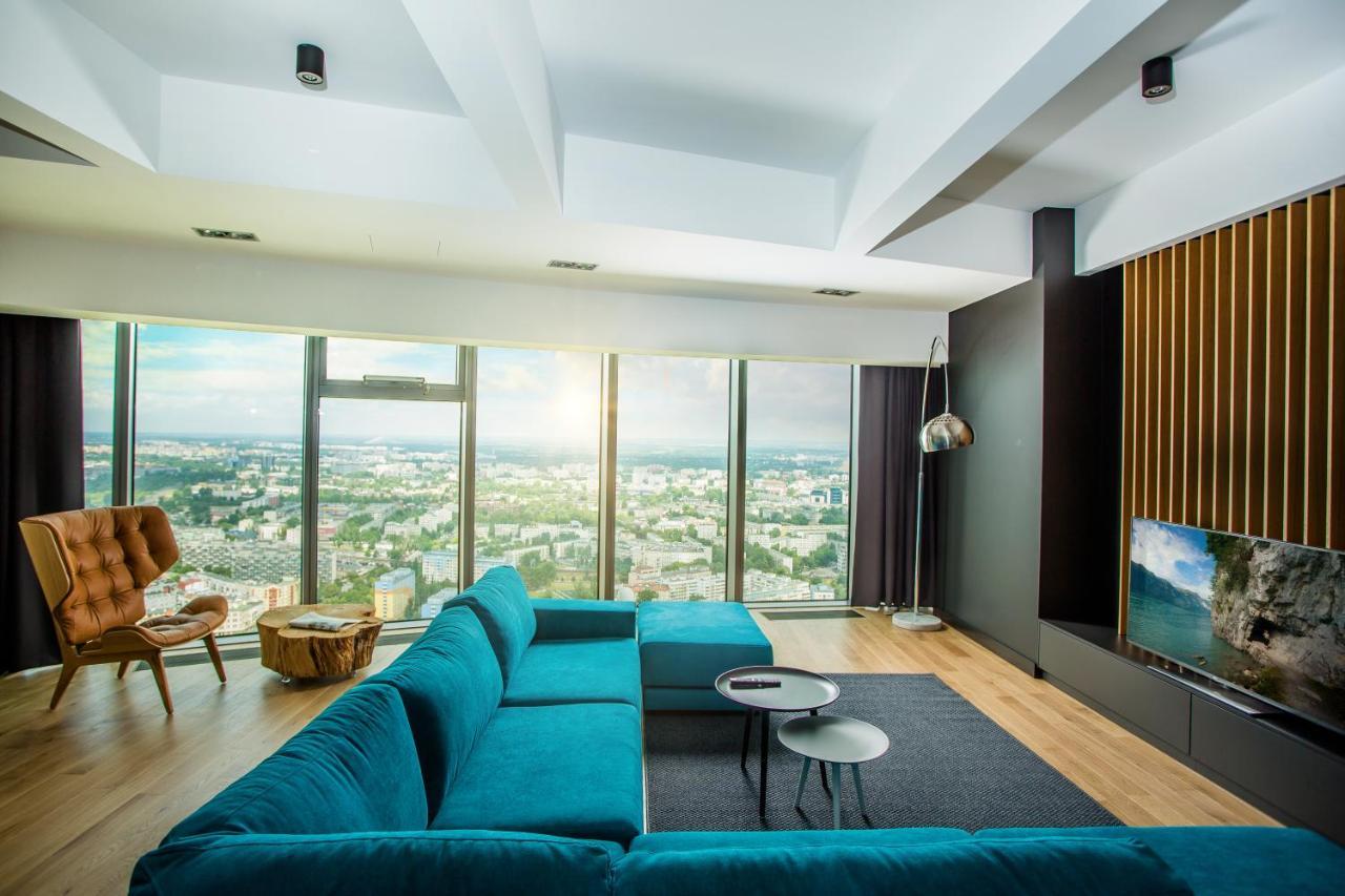 Apartamenty Sky Tower Вроцлав Экстерьер фото