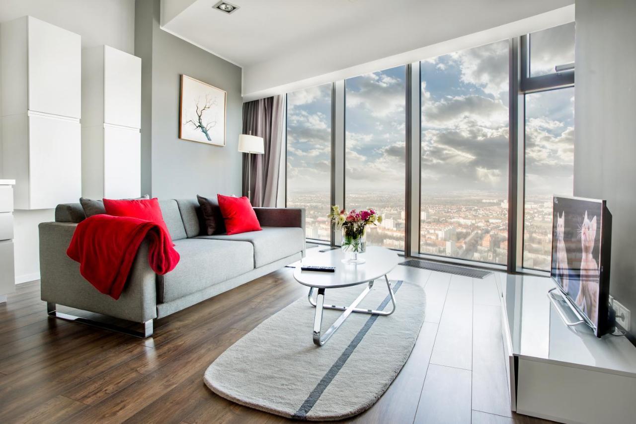 Apartamenty Sky Tower Вроцлав Экстерьер фото