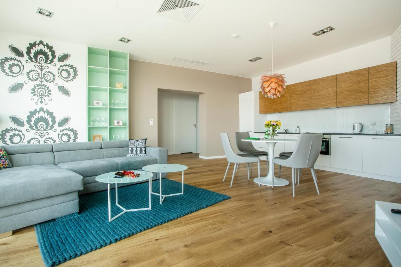 Apartamenty Sky Tower Вроцлав Экстерьер фото