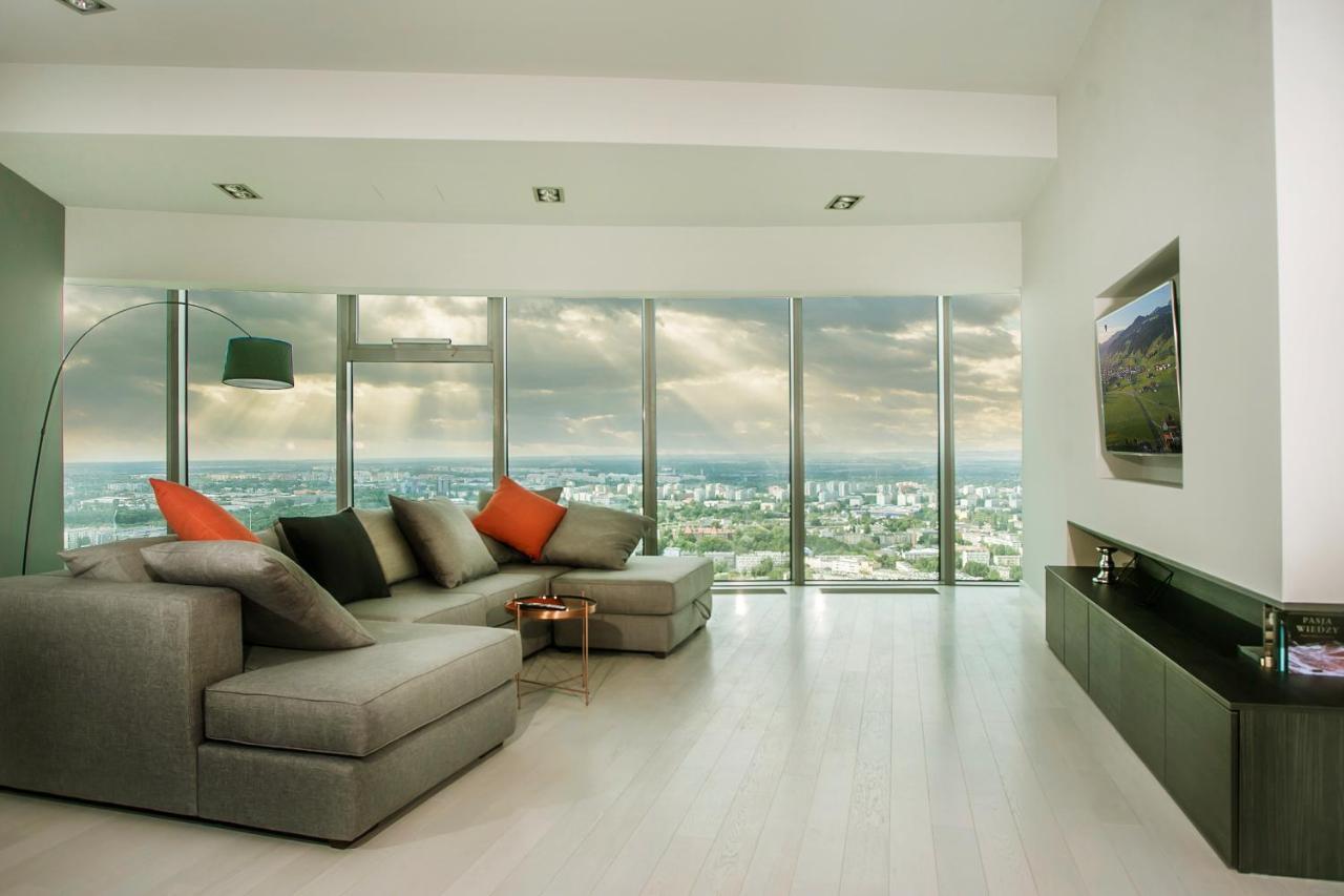 Apartamenty Sky Tower Вроцлав Экстерьер фото