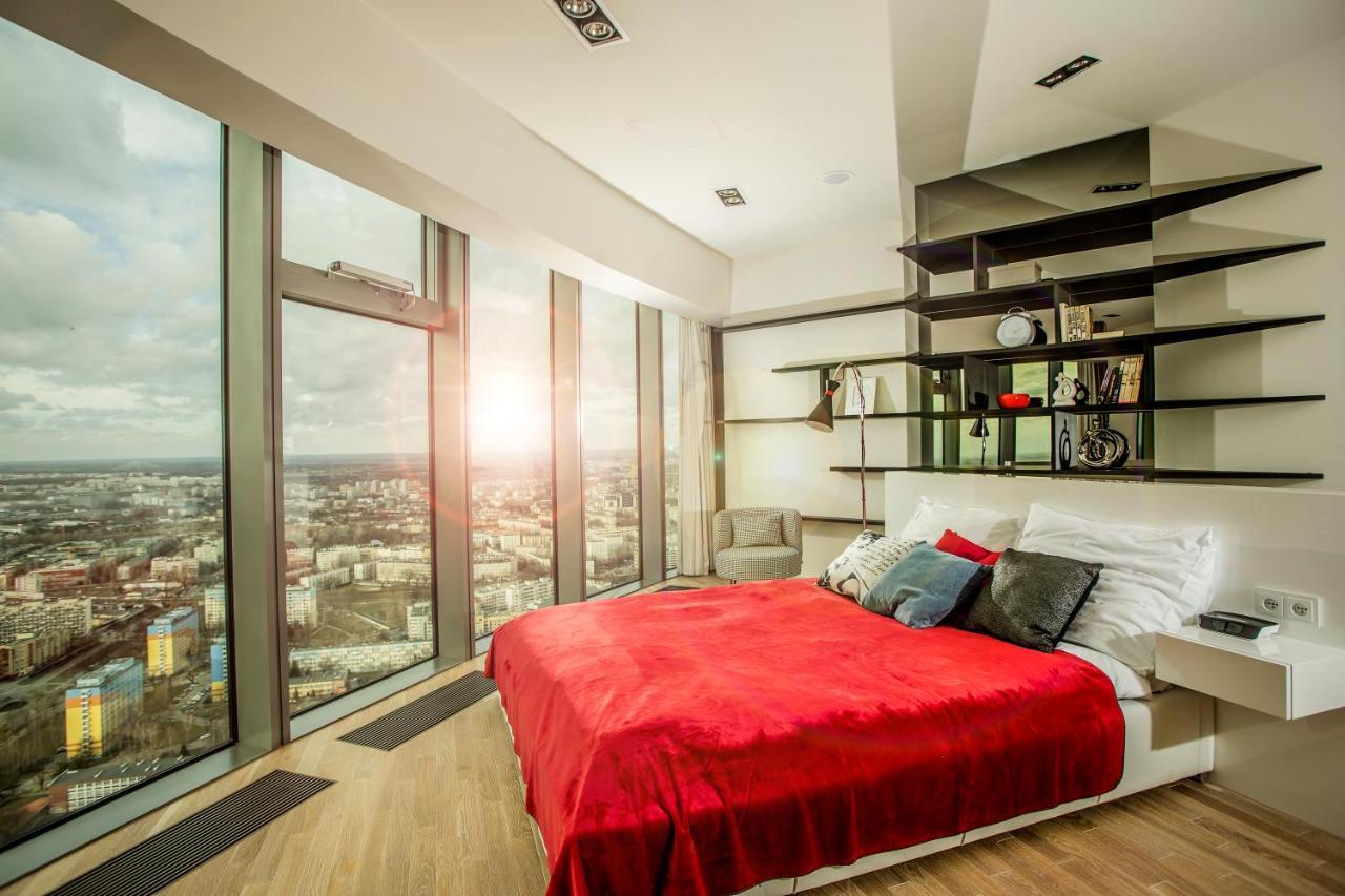 Apartamenty Sky Tower Вроцлав Экстерьер фото