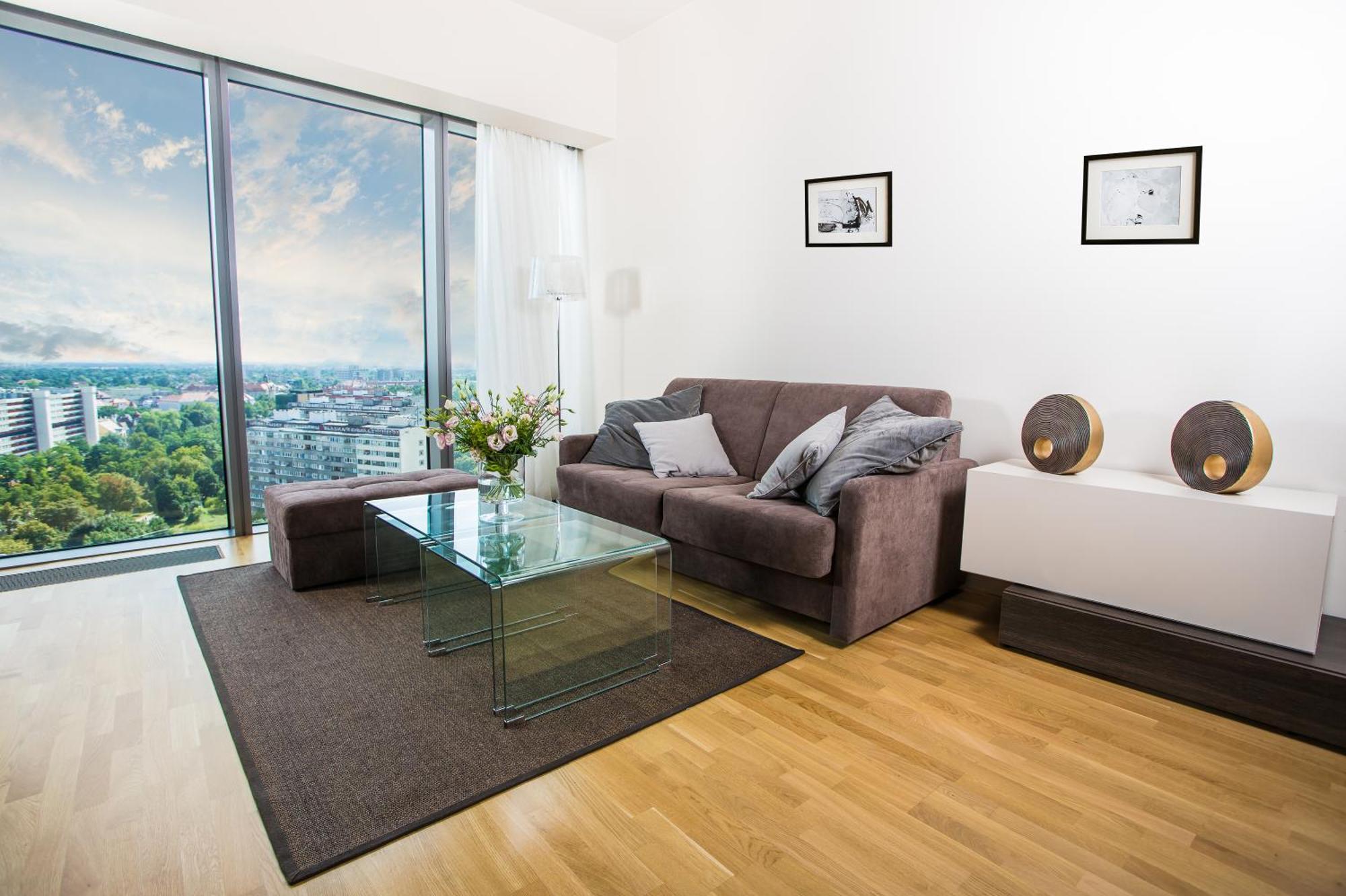 Apartamenty Sky Tower Вроцлав Экстерьер фото